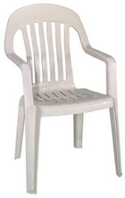 Clay Trad Stack Chair
