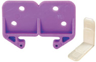 1-3/16"wht Drawer Guide
