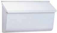 Xl Whtgalv Wall Mailbox