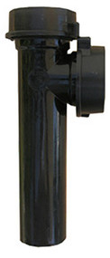 1-1/2x7 Blk Drain Tee