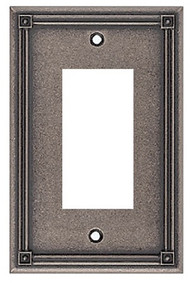 Slv Rust 1g Deco Plate