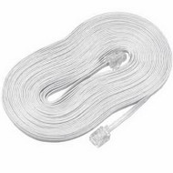 25' Wht Slim Line Cord