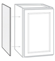 2pk 12x30 Wht End Panel