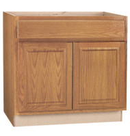 36" Oak Base Cabinet