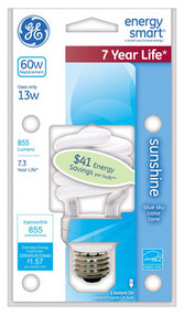 Ge 13w Sun Spir Bulb