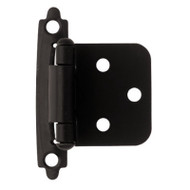 Flt Blk Overlay Hinge