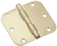 3-1/2" Sat Brs Dr Hinge