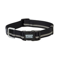 Med Blk Reflect Collar