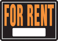 10x14 Alu For Rent Sign