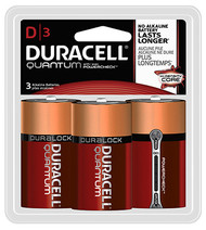 Dura 3pk D Battery