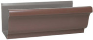 4" Brn Steel Gutter