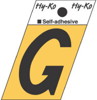 1-1/2" Alu Adh Letter G