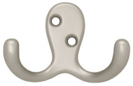 2pk Ni Dbl Robe Hook