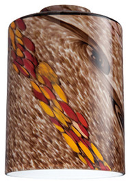 2-1/4" Wildf Glas Shade