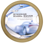 Tan Steer Whl Cover