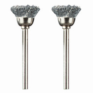 2pk 1/2" Carb Stl Brush