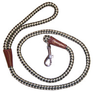 36" Grn /wht Rope Leash