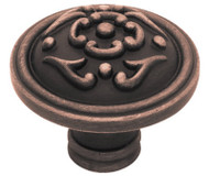 1-1/2" Brz Lace Knob