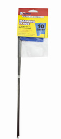 10pk 15" Blu Fluo Flag