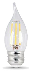 2pk 6w Sw Fil Led Bulb