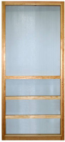 3'0" 3bar Wd Scr Door