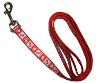 3/8x4 Red Refl Leash