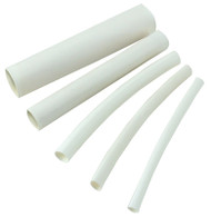 1/2-1/4 Wht Heat Tubing