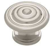 1-3/8" Sat Ni Rnd Knob