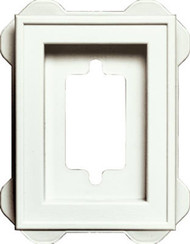 Wht Recessed Mini Block