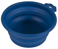 1.5c Blu Trav Pet Bowl