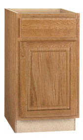 18" Oak Base Cabinet