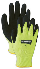 Lg Yel Hivis Knit Glove