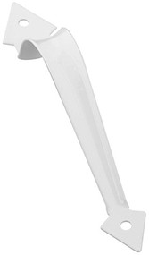 8-3/4" Wht Ornamen Pull