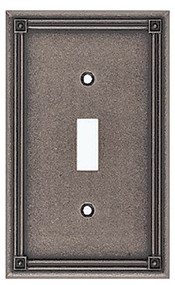 Slv Rust 1g Tog Plate