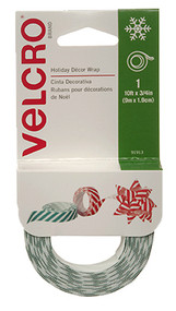 10x3/4grn Stripe Velcro