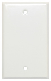 Wht 1g Blnk Wall Plate
