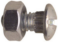 12pk Ribb Neck Bolt/nut