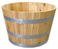 Half Wine Barrel
