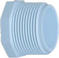 3/4" Wht Mpt Plug