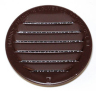 6pk 2" Brn Mini Louver