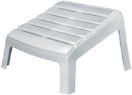 Wht Adirondack Ottoman