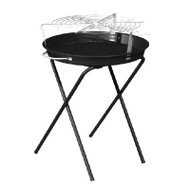 18" Blk Rnd Char Grill