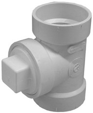 2"pvc/dwv Test Tee/plug
