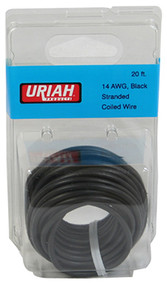 20" Blk 14awg Prim Wire