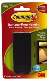 Lg Blk Pict Hang Strip