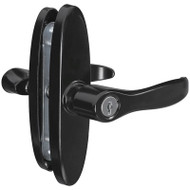 V1332 Blk Decor Lever