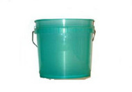3-1/2gal Grn Plas Pail