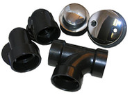 1-1/2"abs Wast Assembly