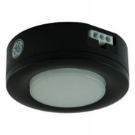 3pk Blk Led Puck Light