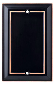 Brz Arch 1g Blnk Plate